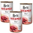BRIT PATE & MEAT HOVÄDZIE MÄSO S HOVÄDZIM MÄSOM 6x800g