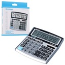 KANCELÁRSKA KALKULAČKA DONAU TECH K-DT4101 10 ČÍSELNÁ STRIEBORNÁ