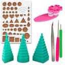 Quilling štartéra set základné nástroje Fleam Konečná forma
