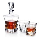 Sklenená sada na whisky: karafa + glam poháre