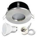 Zápustné halogénové svietidlo IP44 + LED GU10 7W 3000K