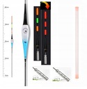 Plavák 6,0 g - 36 cm - ZMENA FARBY + kamufláž + dve funkcie + 2x batéria