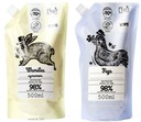 Yope prírodné tekuté mydlo STOCK SET vanilka, škorica a FIG 500ml