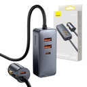 BASEUS NABÍJAČKA DO AUTO VÝKONNÁ USB-C USB 1,5M KOMPATIBILNÁ ODOLNÁ