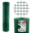 Zvárané pletivo + PVC zelené 13x13x1,2 h0,5x5m
