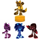 RGB LED nočná lampa s diaľkovým ovládaním, Sonic 3D, 4 panely