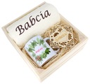 SKVELÝ DARČEK PRE BABIČKU UTERÁK + KRABIČKA NA HRNKY
