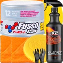 SOFT99 FUSSO Coat WAX Light 12 MESIACOV 200G TVRDÝ VOSK DO AUTA SET+
