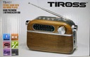 TIROSS PRENOSNÉ RÁDIO BLUETOOTH USB TS461