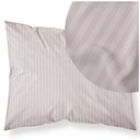 Obliečka na vankúš 70x80 ľan pruhovaná hladká bavlna Damask Pure 06