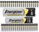 20x AA batérie + 20x AAA batérie NAJVÝKONNEJŠÍ ENERGIE ALKALICKÝCH BATÉRIÍ