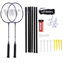 BADMINTONOVÝ SET, SIEŤ, RAKETY, Okenice, FIALOVÁ