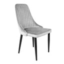 LOUIS zamatová stolička GLAMOUR 45x45x90 cm