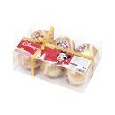 Vianočné čačky, 6 kusov, myš Minnie