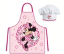 Kuchynská zástera a čiapka MINNIE MOUSE pre deti
