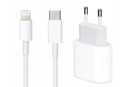 NABÍJAČKA QC USB-C NAPÁJACÍ ZDROJ PRE IPHONE 11/12 + KÁBL