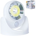 LED nočná lampa, súmrak pohybový senzor, napájanie 4x AA batérie, stolík