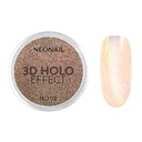Neonail 3D Holo Effect 02 Broskyňový púder na nechtový styling 2 g