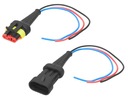 Hermetický konektor SUPERSEAL 3 PIN s káblami