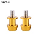 Gold Style 8mm Motocykel CNC Swingarm Sliders szp