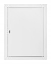 INVISION DVERE BIELE REVIZNE DVERE 25x30 KOV