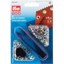 Leattrician stehy 8 mm/4 mm prim 542 407 Silver Press