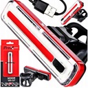 PROX MINOR ZADNÁ LAMPA COB LED 60Lm VÝKONNÁ LAMPA 8 FUNKCIÍ USB 800mAh
