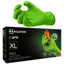 Nitrilové rukavice Mercator GOGRIP PRO Zelené rukavice STRONG GO GRIP XL
