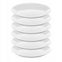 SADA TANIEC 6 KS. TANIER OFTAST 19 CM BIELA