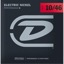 Strany Dunlop na elektrickú gitaru 10-46 DEN1046