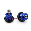 Blue Style 2 x Skúter Swingarm Spoolers Sliders d