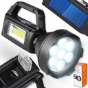 SOLÁRNE RUČNÉ SVETLO 7-LED XPE+ 500LM POWERBANK