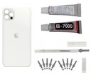 Zadný kryt iPhone 12 Pro Max Silver + nôž + lepidlo