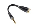 Jack 6,3mm TS na RCA adaptér KLOTZ AYU-4