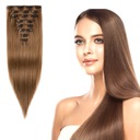 Clip In predlžovanie vlasov 8 pások 150g 47cm 10/m27