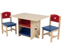 KidKraft stôl a 2 stoličky do detskej izby 26912