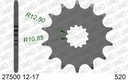 Predné ozubené koleso AFAM 520 13 ZUB KAWASAKI Z 650 RS