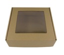 Krabička s oknom SQUARE 200x200x70mm 10 ks.