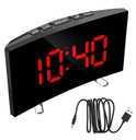 ELEKTRONICKÉ LED HODINY, ALARM HODINKY