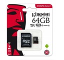 KINGSTON PAMÄŤOVÁ KARTA 64GB MICRO SD XC CLASS 10