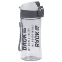 BackUP fľaša na vodu pre deti, šedá, 400 ml