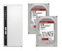 Qnap TS-233 NAS + 2 x 8TB WD Red