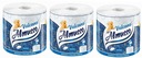3 x Almusso Vulcano Set Paper utierka 1 Roll