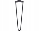 Vlásenka Nohy stolová noha 43 cm 2 tyče