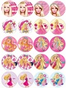 BARBIE Muffin Oblátka s cukrom A4