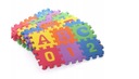 FOAM MAT PUZZLE PENOVÉ PÍSMENÁ 36 ks