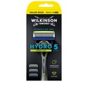Holiaci strojček Wilkinson Hydro 5 Sensitive, 1+4 kazety