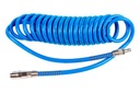 Špirálová polyuretánová hadica pneumatická 12x8mm 5 m
