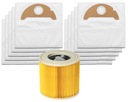 10 x vrecká do vysávača + FILTER syntetický KARCHER MV2 WD2 2054 WD 2.200