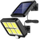 SOLÁRNA LAMPA SO SÚMRAKOVÝM SENZOROM POHYBU LED COB